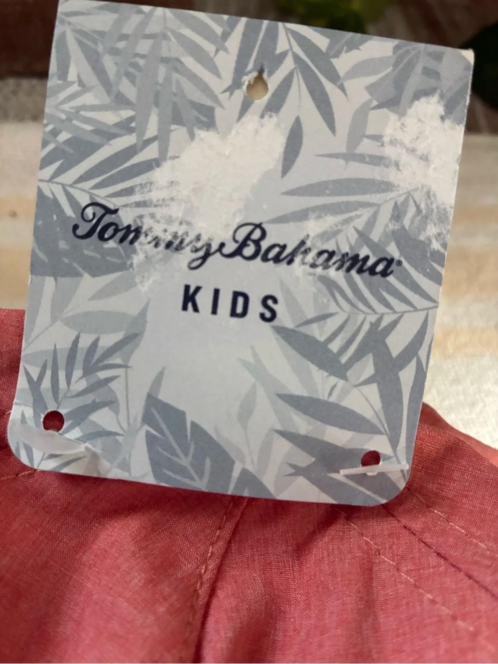 Tommy Bahama Kids Coral Pink Cap